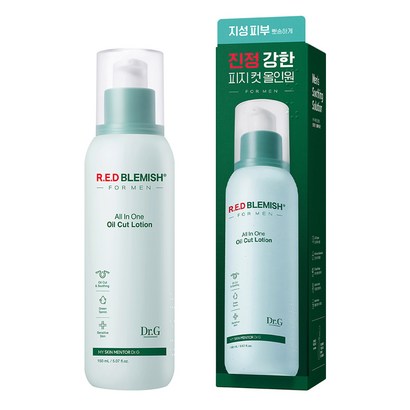 닥터지 레드 블레미쉬 포 맨 오일 컷 로션 올인원, 150ml, 1개