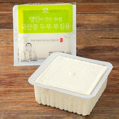 한둘 명인이 만든 투컵 두부 부침용, 450g, 2개