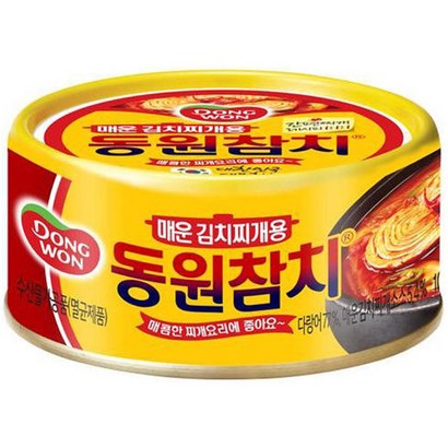 동원참치 매운 김치찌개용 참치 리뷰후기