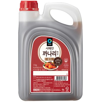 청정원 까나리 액젓   1개 리뷰후기