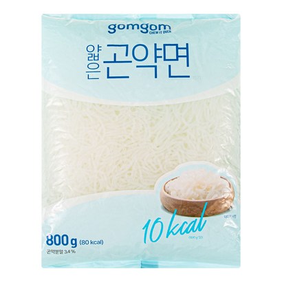 곰곰 얇은 곤약면, 800g, 1개