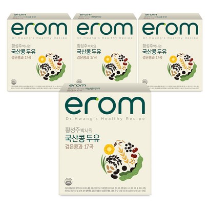 이롬 황성주 국산콩 두유 검은콩과 17곡 리뷰후기
