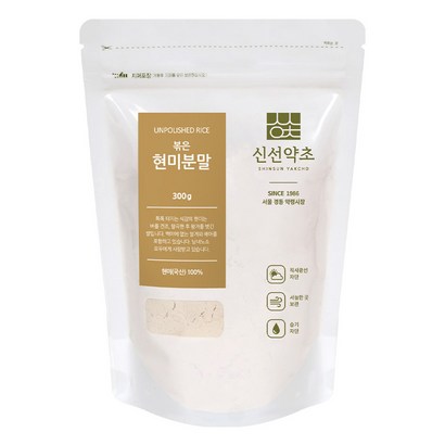 신선약초 볶은 현미분말, 1개, 300g