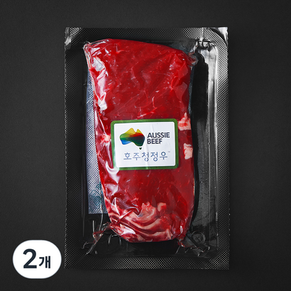 곰곰 호주산 소고기 채끝 스테이크용 (냉장), 2개, 300g