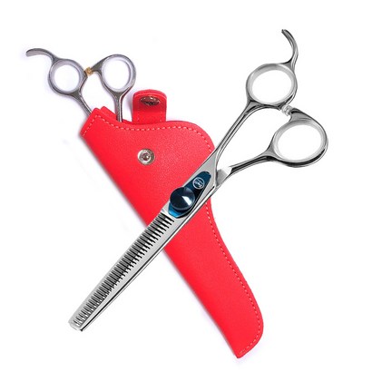 베이51 헤어디자이너용 기본형 틴닝가위 350A  파우치 색상램덤