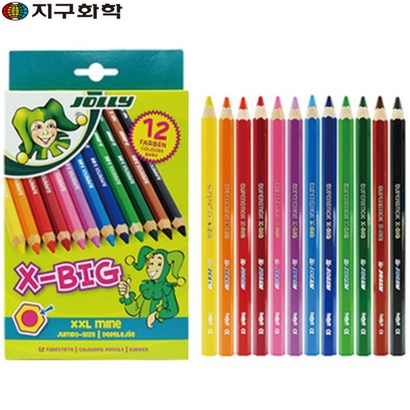 [지구화학] 졸리 X-BI 색연필 12색세트
