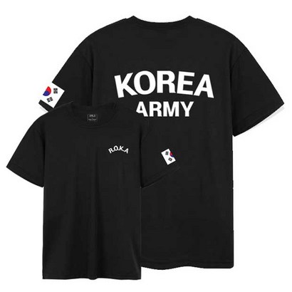 이그잼플 남여공용 군인 ROKA 로카 반팔티 기능성 여름 아이스 쿨 반팔 4X 빅사이즈