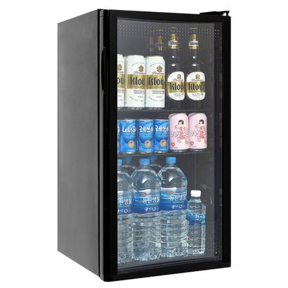 씽씽코리아 미니냉장고 음료냉장고 LSC-60 LSC-92 LSC-92(LED), 블랙, LSC-92블랙 LED