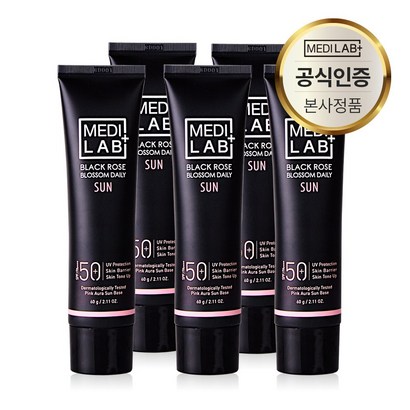 메디 랩 다마스크 장미 블랙로즈 핑크톤업 광채 블로썸 선크림 SF 50 / A