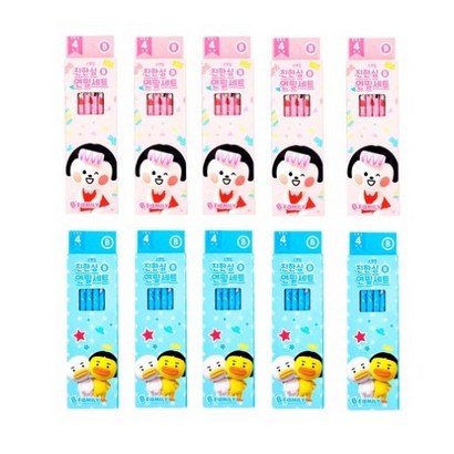 비패밀리 진한심 연필 B 2종 01-0389