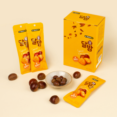 건강간식 에잇 달콤맛밤 달밤, 400g, 1개