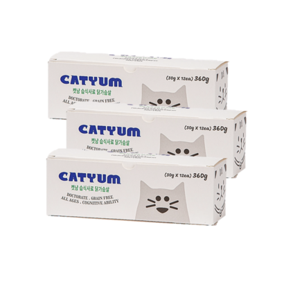 베러펫 캣냠 고양이 습식사료 캔 닭가슴살 1080g (30g 36개), 30g, 36개