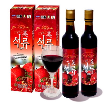 웰빙건강마을  석류원액 2병