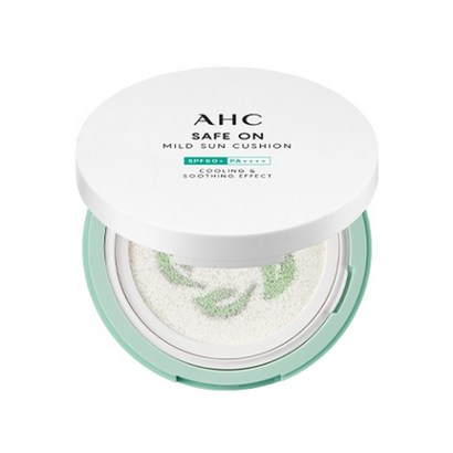 AHC 세이프 온 마일드 선 쿠션 본품퍼프/2022년 최신상