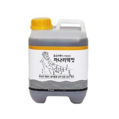 [이으담] 곰소어부가 직접담은 원액 액젓  4리터 갈치액젓 멸치액젓 까나리액젓
