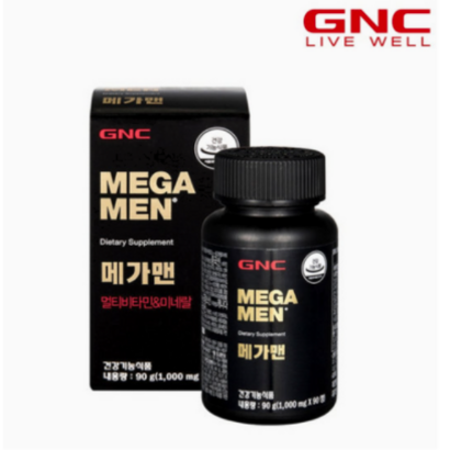 [GNC] 메가맨 멀티비타민 앤 미네랄  45일분 리뷰후기