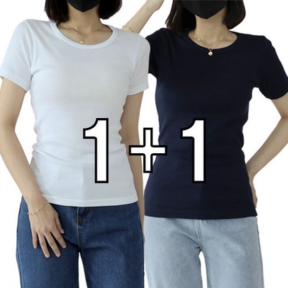 [ ] 도앙뜨 쫀쫀 이너 U넥 반팔티 리뷰 후기