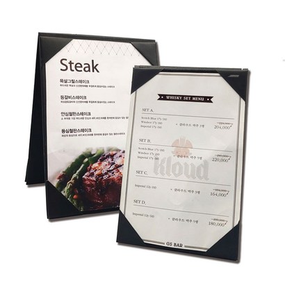 [을지메뉴] 테이블메뉴판 리뷰후기