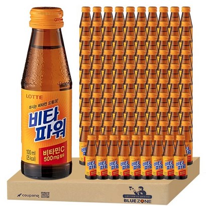 롯데 비타파워 100ml x 100병