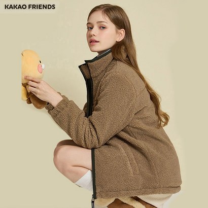 양면 패딩 보아털 리버서블 자켓 점퍼 집업 플리스