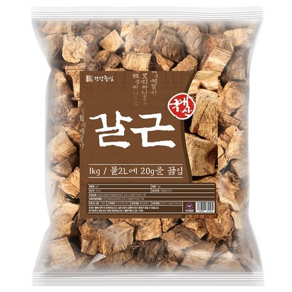 건강중심 국산 갈근 칡 뿌리   1개 - 기타채소 리뷰후기