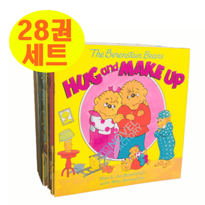 [이엔제이] 국내 The Berenstain Bears 페이퍼북 베렌스타인 베어즈 28권세트 챕터북 AR 3점대 원서 음원제공