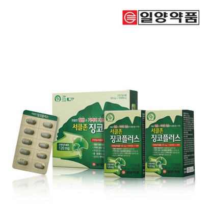 일양약품 서클존 징코플러스 60정 4개월분