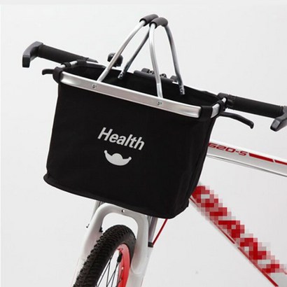 다용도 핸들바 퀵보드 덮개형 접이식 자전거 바구니