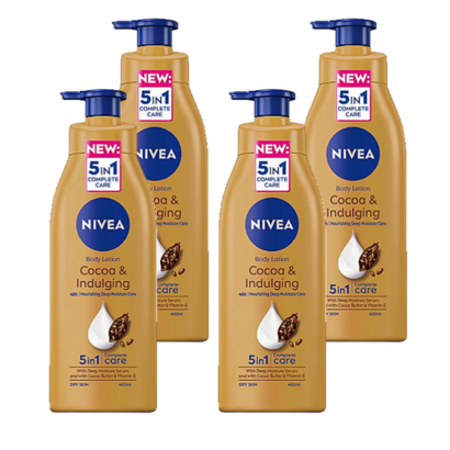 호주 니베아 코코아버터 바디로션 48시간 Nivea Cocoa Butter Body Lotion, 4개, 400ml