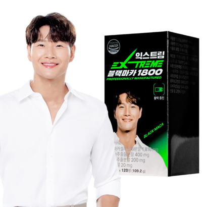 익스트림 블랙마카 1800mg 120정, 1개