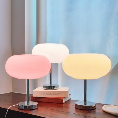 LED 도넛 단스탠드 인테리어 테이블 램프 무드등 3colors, 도넛 단스탠드(핑크)