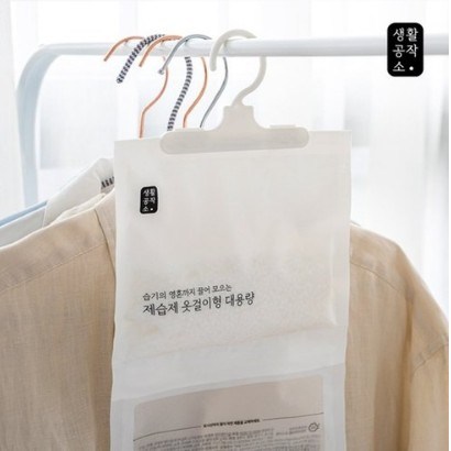 생활공작소 제습제 옷걸이형 대용량 12입