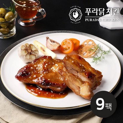 [푸라닭] 닭다리살 스테이크 매드갈릭   리뷰 후기