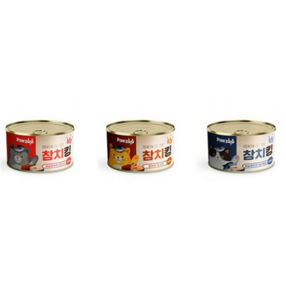 핑크쥬 참치킹 엘라이신 고양이캔 리뷰후기