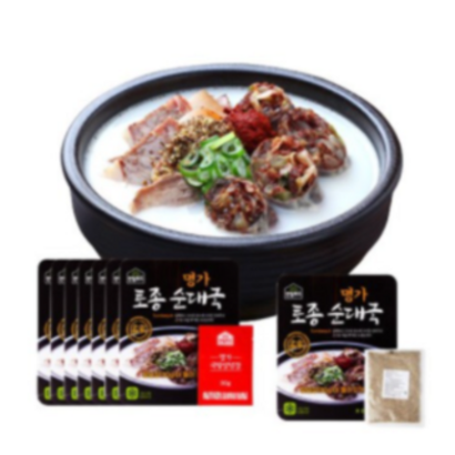 한밀푸드 간편식 명가토종순대국 리뷰후기