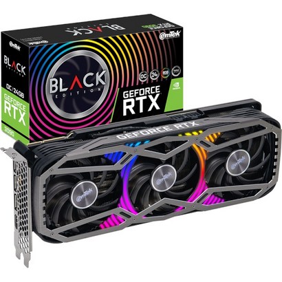 이엠텍 지포스 RTX 3090 BACK EDITION OC D6X 그래픽카드 B