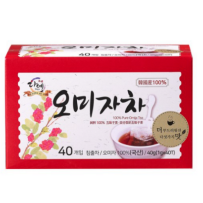 다예 순수 100 오미자차 티백
