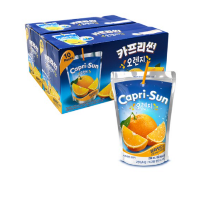 농심 카프리썬 오렌지 리뷰후기