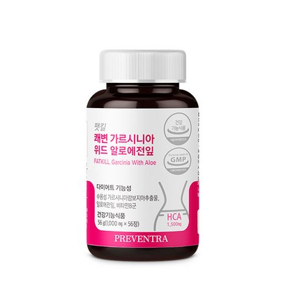 프리벤트라 팻킬 쾌변 가르시니아 위드 알로에전잎 56정