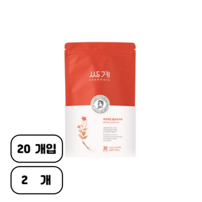 쌍계명차 파우치 홍도라지차 티백 - 도라지차 리뷰후기