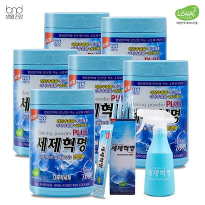 [세제혁명] 다목적세제 플러스  6통*5입분무기 리뷰후기