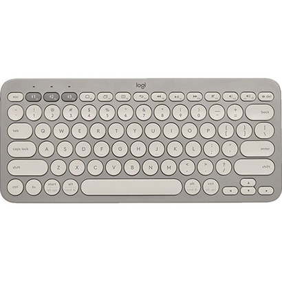 로지텍 블루투스 무선키보드, 그레이, K380, 텐키리스