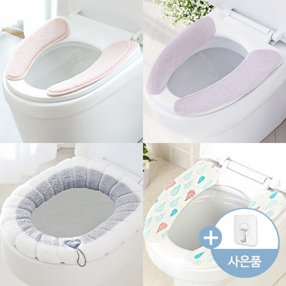메이스 무소음 변기 시트 커버 화장실 뚜껑 덮개 온열 손잡이 변좌 어린이 양변기 교체 O형 U형 중형 대형