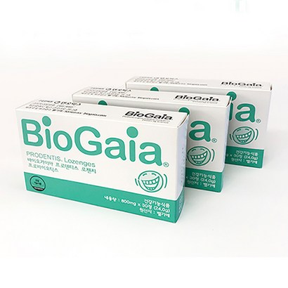 [Bioaia 공식몰] 구강유산균 프로덴티스 로젠지 3개월분