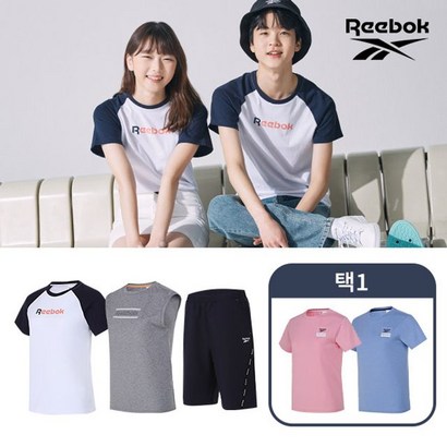 [REEBOK] NEW 리복키즈 클래식 티셔츠반바지 4종세트 남여아 택1 리뷰후기