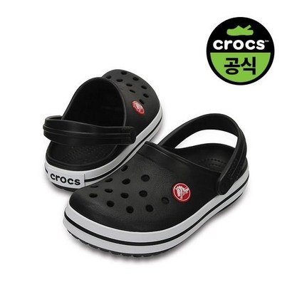 크록스 슈즈 크록스공식 키즈 CROCBAND CO K BK 21SKC204537