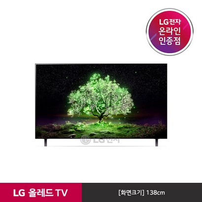 [][공식판매점] 올레드 TV 스탠드형 OED55A1NNA 리뷰 후기