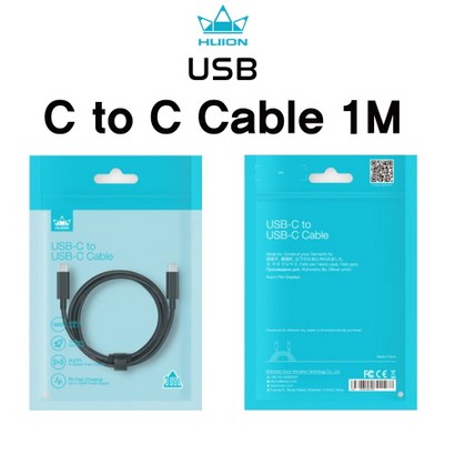 휴이온 USB C to C Cabe