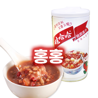 홍홍 중국식품 와하하 팔보죽 즉석죽 영양죽 1캔