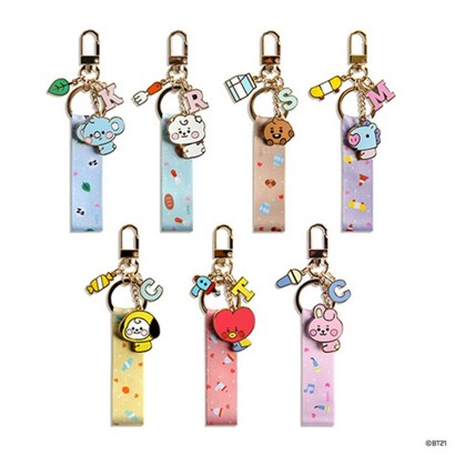 [BT21] 베이비 스트랩 메탈 키링 리뷰후기